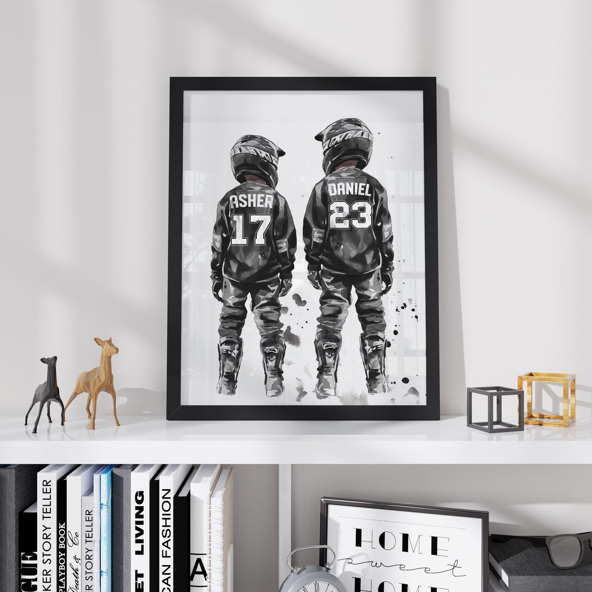 ATV & Dirt Bike Prints – Custom Names & Numbers, Set of 3 — view 10