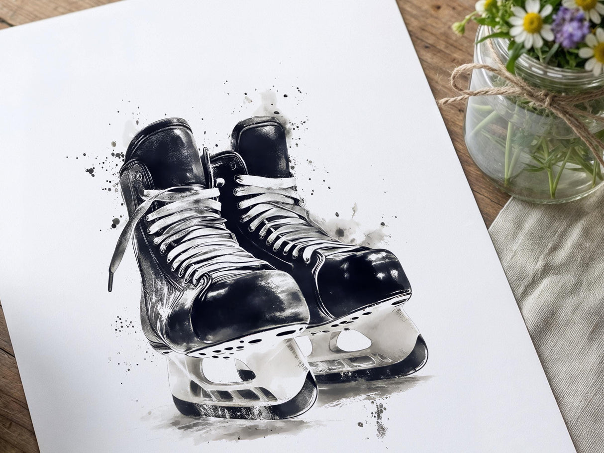 Hockey room decor gift for young players