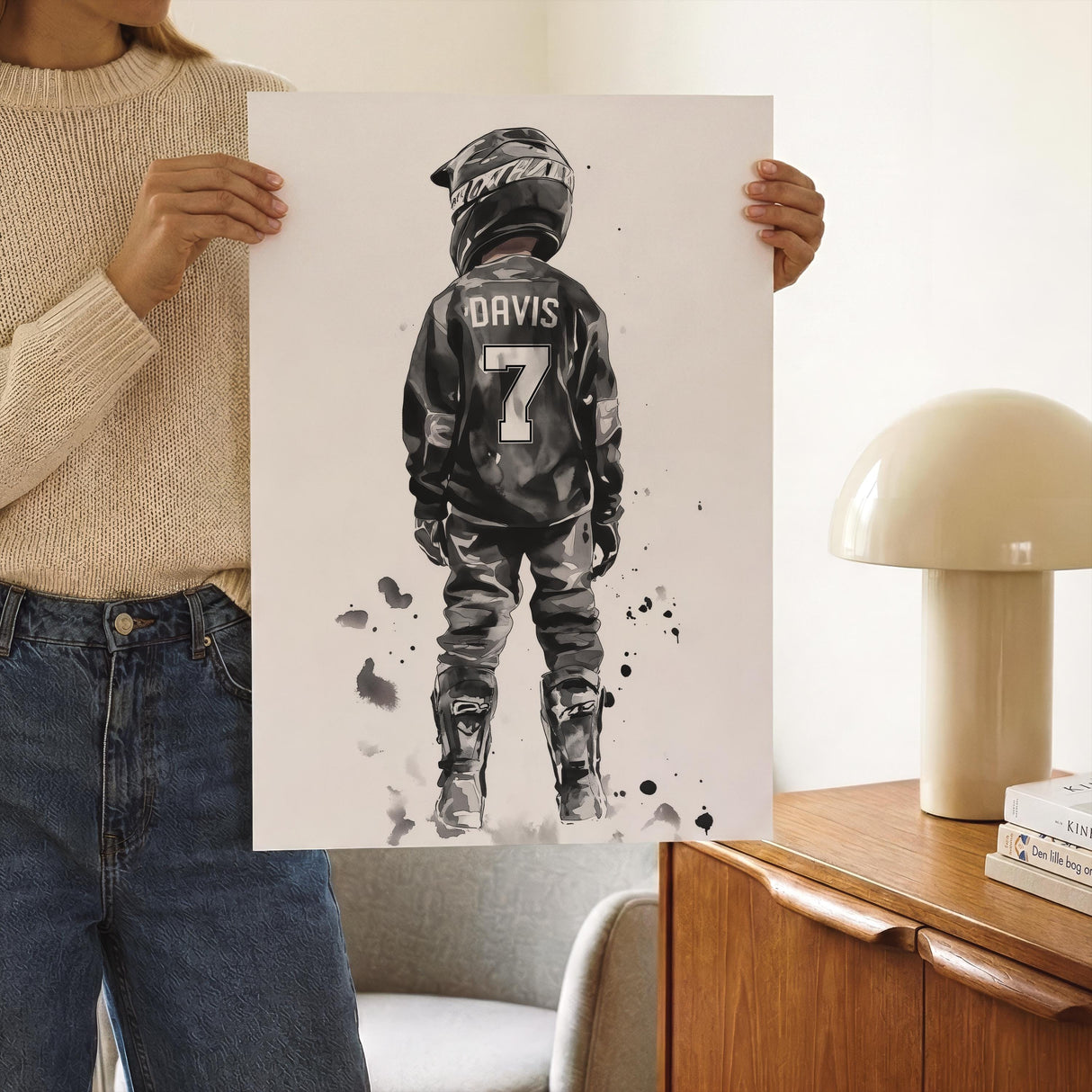 ATV & Dirt Bike Prints – Custom Names & Numbers, Set of 3 — view 4