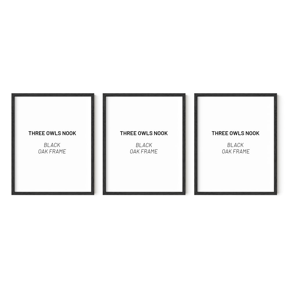 Frame Add-On – Oak (Set of 3)