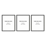 Frame Add-On – Oak (Set of 3)
