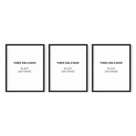 Frame Add-On – Oak (Set of 3)