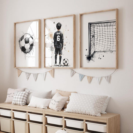 Soccer prints premium matte paper