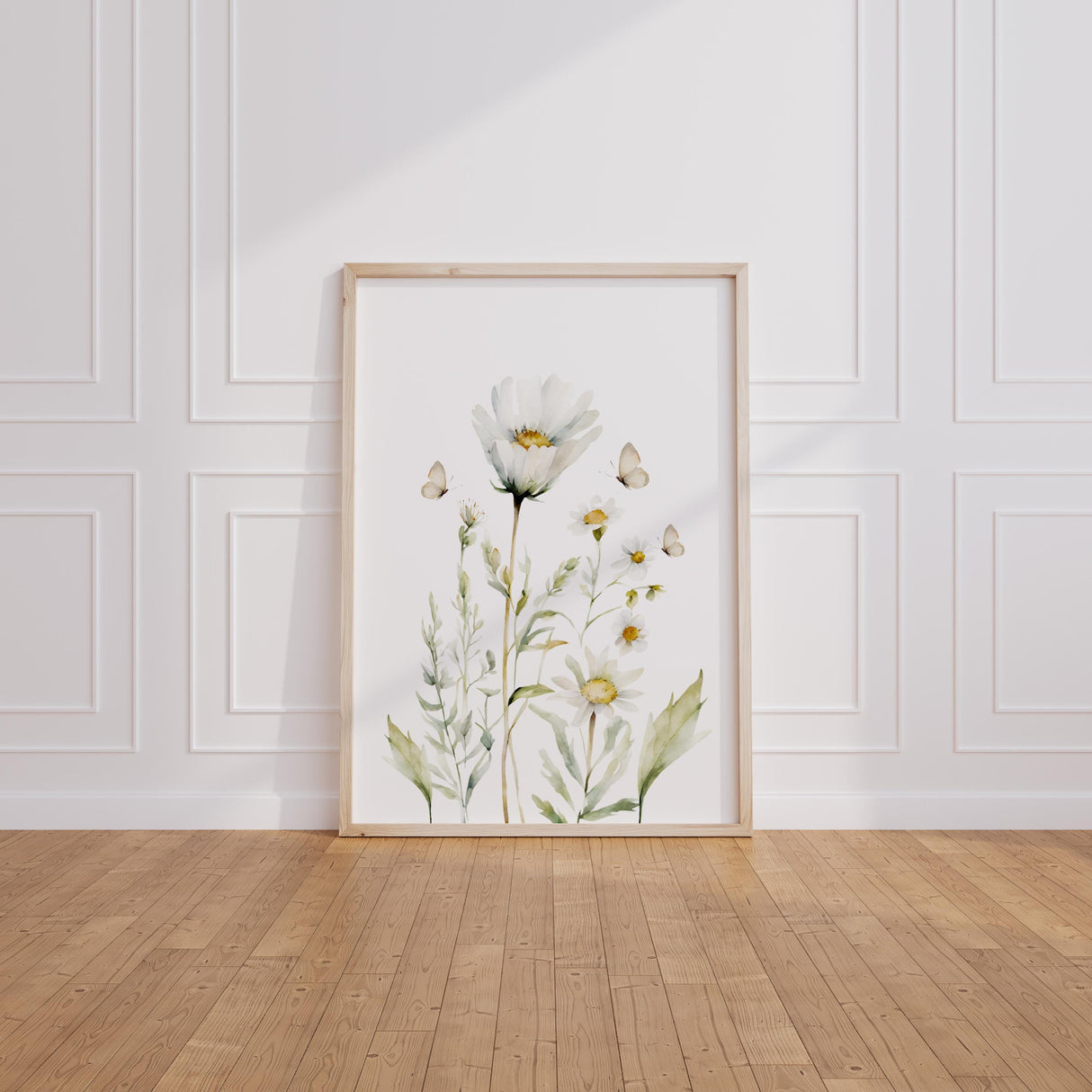 Daisy Floral Nursery Prints – Custom Name, Set of 3 — view 10