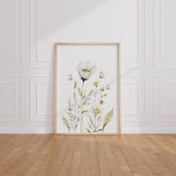 Daisy Floral Nursery Prints – Custom Name, Set of 3 — view 10