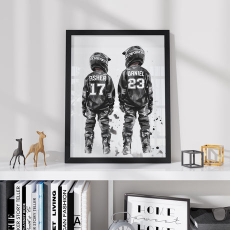 ATV & Dirt Bike Prints – Custom Names & Numbers, Set of 3 — view 10