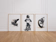 BMX Rider Prints with Custom Name & Number – Set of 3