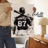 Young teen and adult baseball player style options