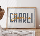 Nautical Nursery Gallery Set – 5 Prints with Custom Name — view 3