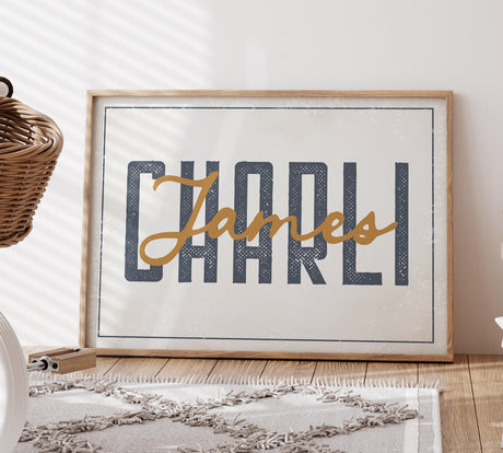Nautical Nursery Gallery Set – 5 Prints with Custom Name — view 3