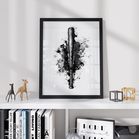 Baseball print set shipped flat ready to frame