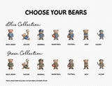 Back jersey bear personalized with name and number
