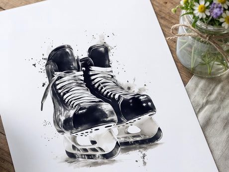 Hockey room decor gift for young players