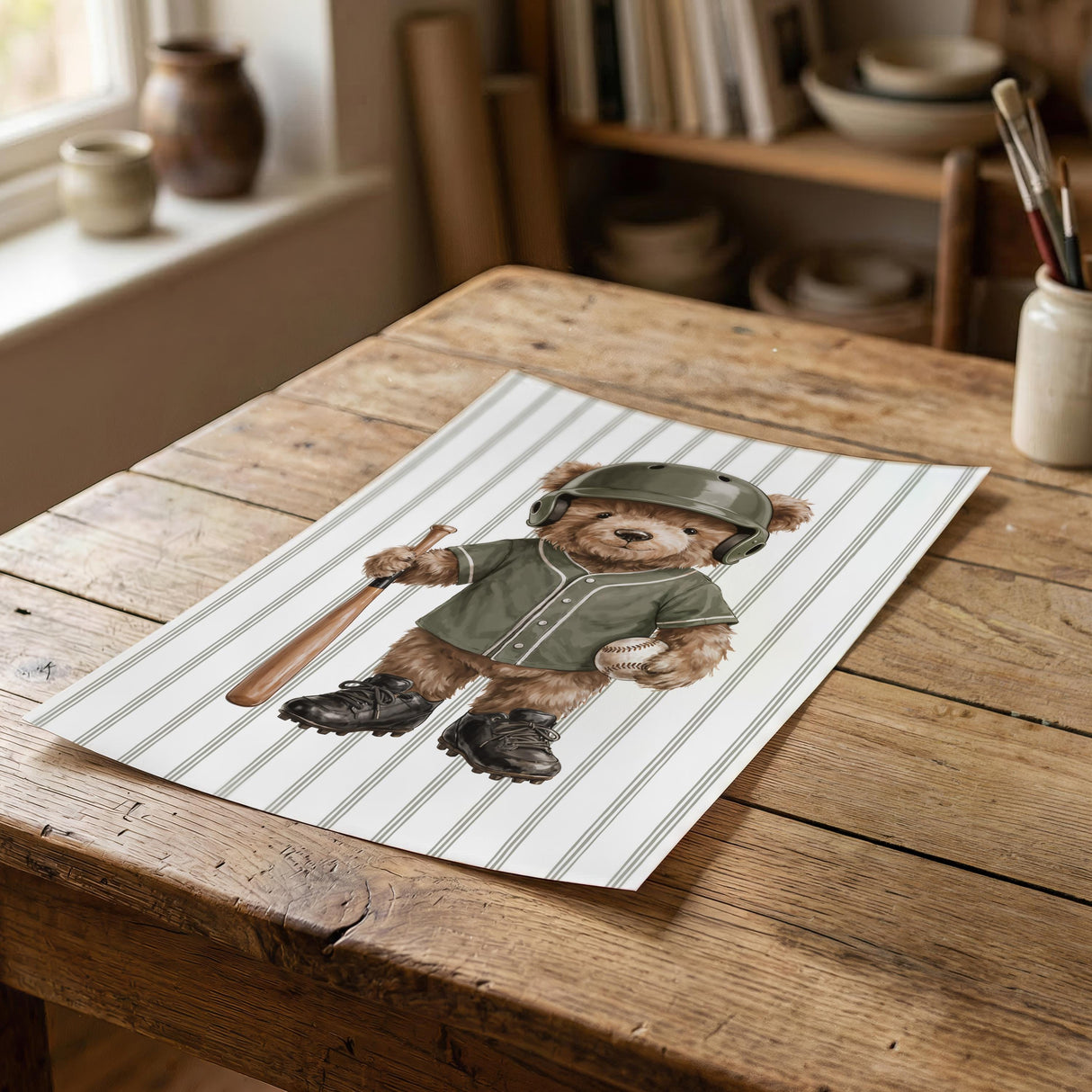 Bear prints on premium matte paper