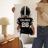 Youth and adult football player style options