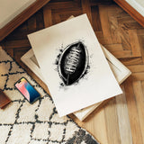 Football prints gift for young athletes
