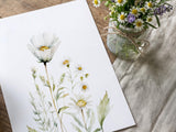 Daisy Floral Nursery Prints – Custom Name, Set of 3 — view 6