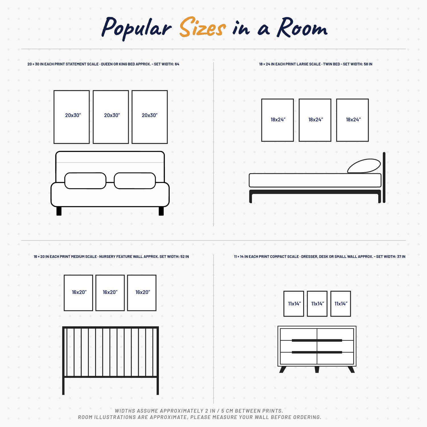Football Prints for Kids' Rooms – Custom Name & Number, Set of 3