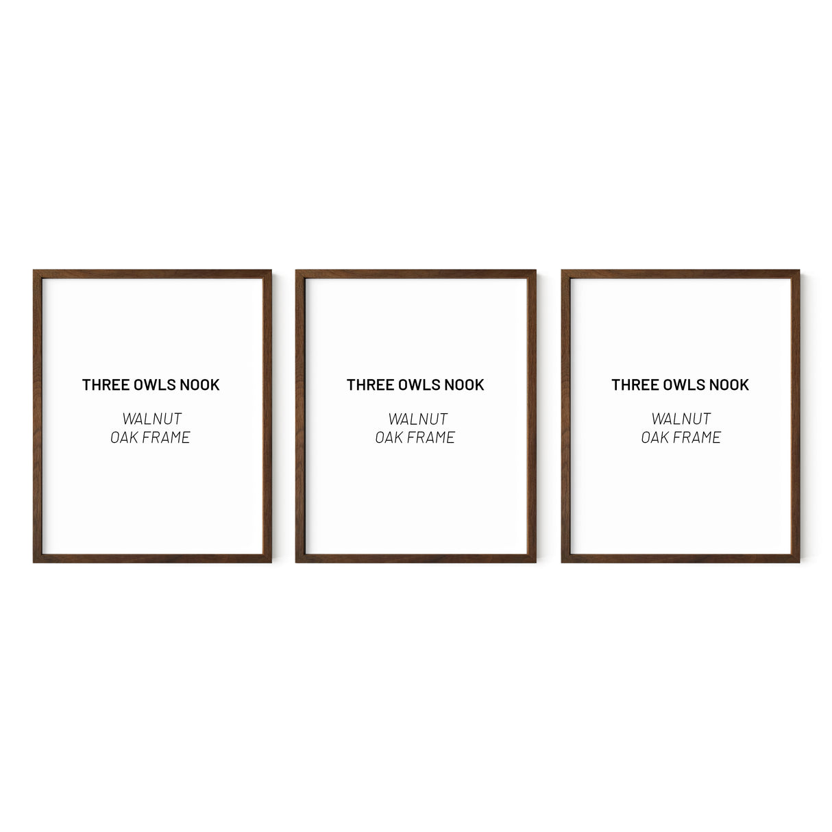 Frame Add-On – Oak (Set of 3)