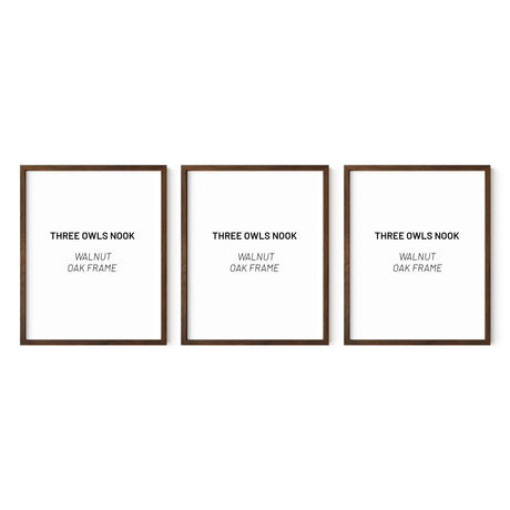 Frame Add-On – Oak (Set of 3)